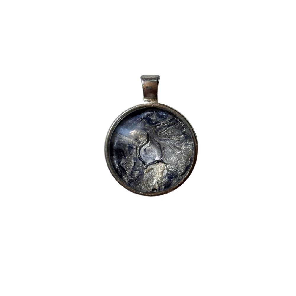 Acrylic Paint Skin Jewelry Pendant